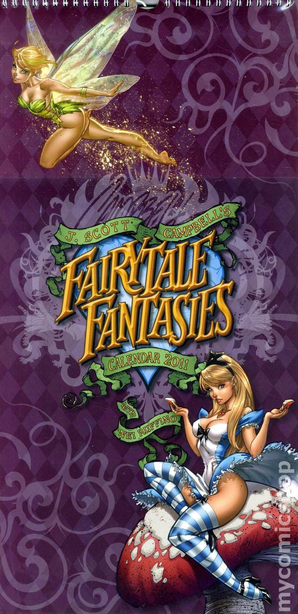 J. Scott Campbell's FairyTale Fantasies Calendar 2011 J. Scott