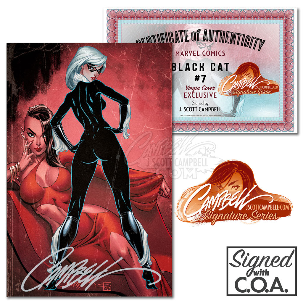 J Scott Campbell Black Cat 7 J Scott Campbell Store 6629