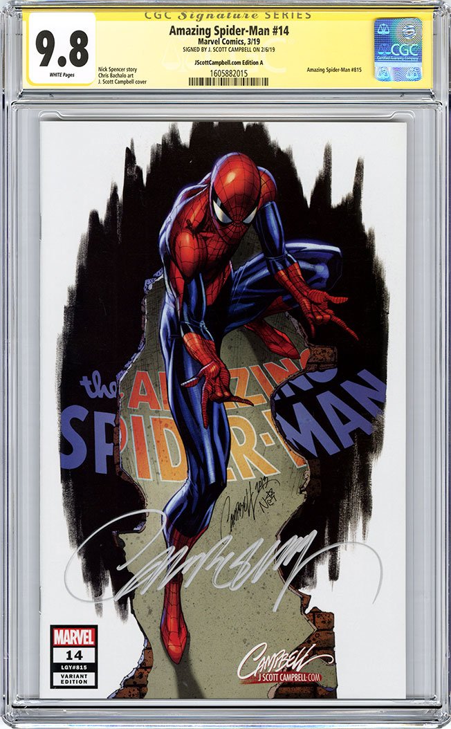 J. Scott Campbell Amazing Spider-Man #2 EXCLUSIVE – J. Scott Campbell Store