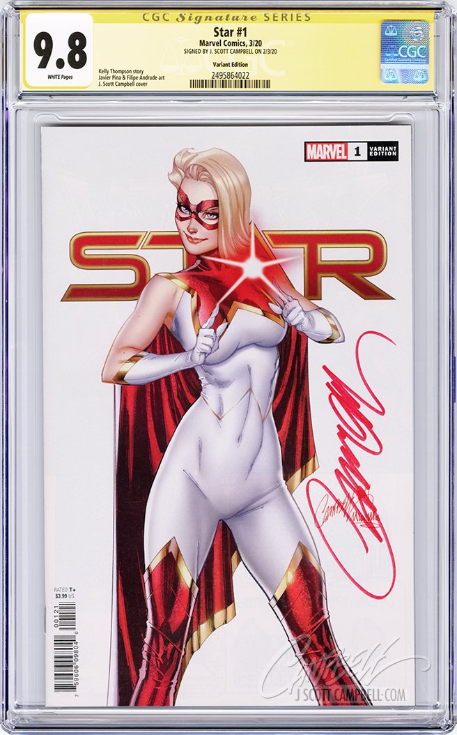 J. Scott Campbell♠️🎨 no X: 🌟Also released today! My Wonder