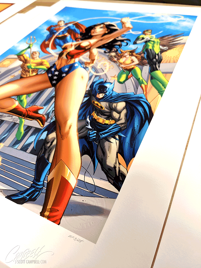 Batman Rogues Gallery 11x17 Fine Art Print 