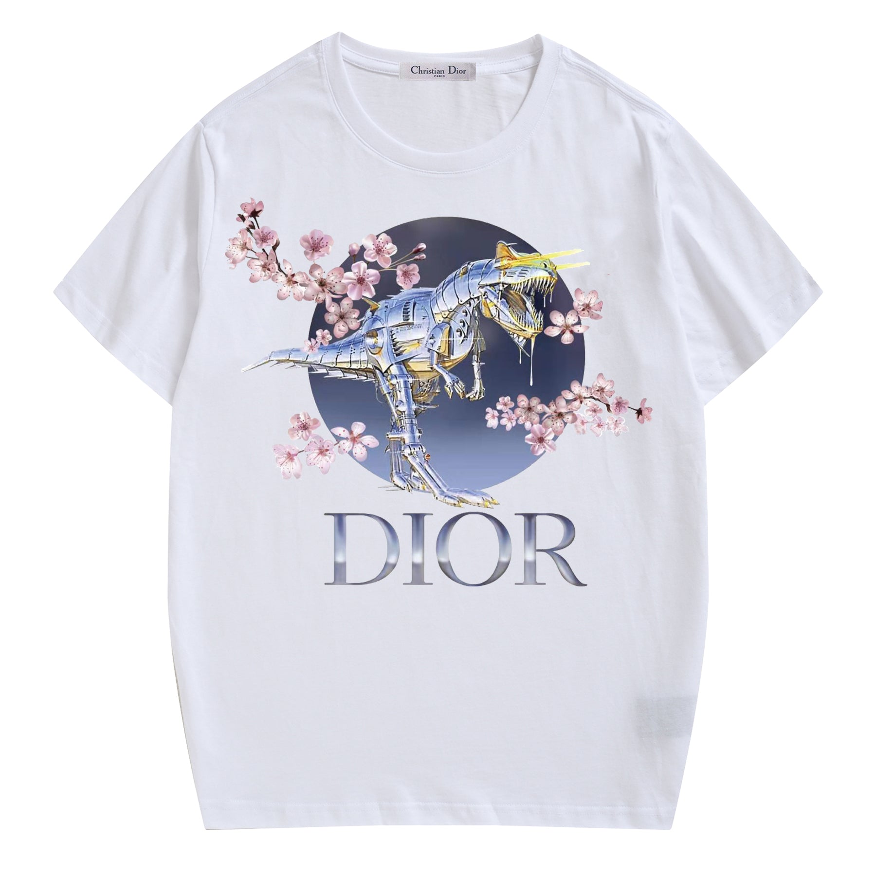 Christian Dior Hot Sale Logo Short Sleeve Shirt Top tee