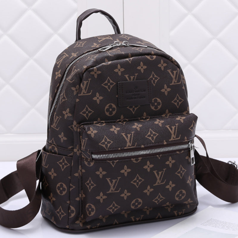 Louis Vuitton LV Canvas Men's and Women's Backpack Shoulder Bag