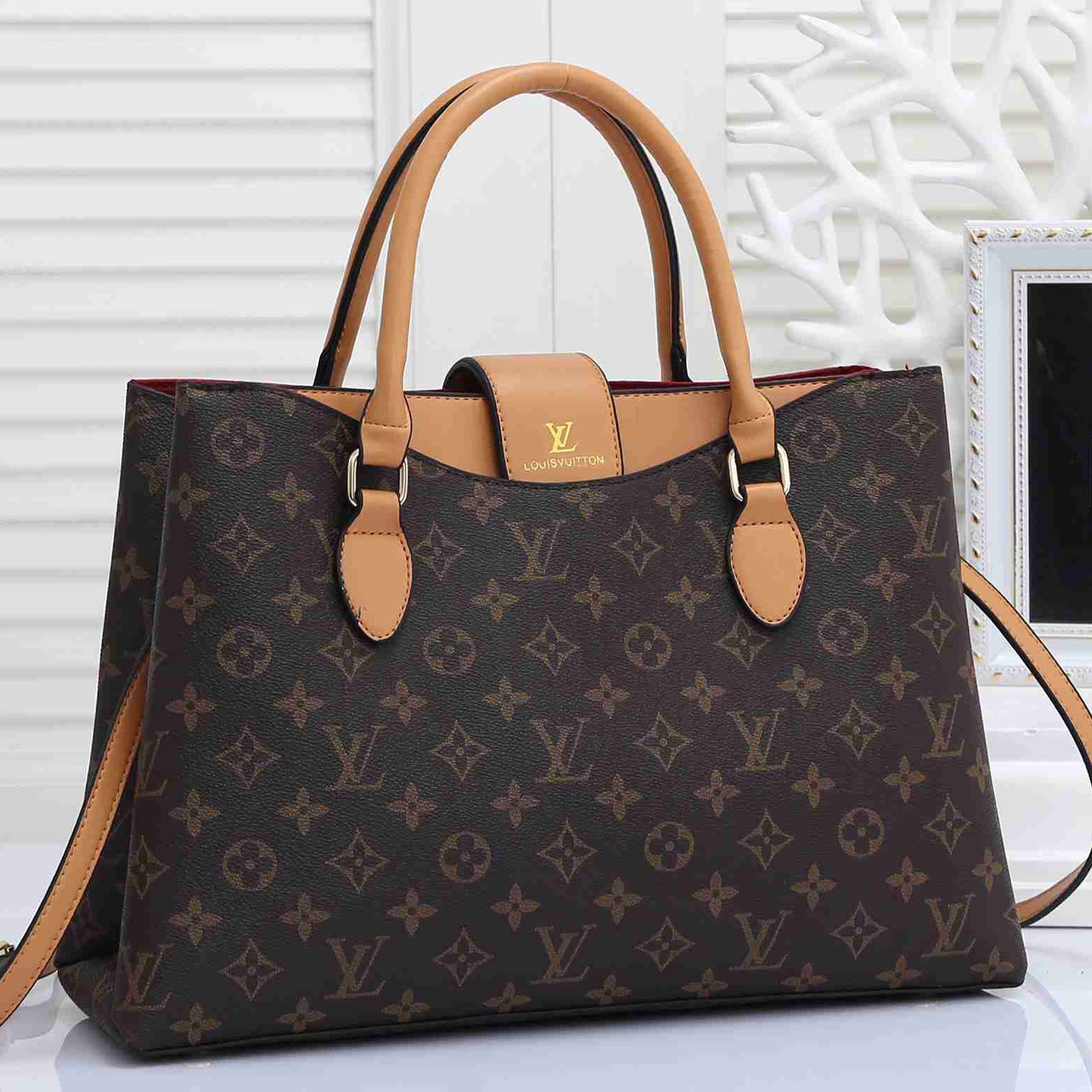 Louis Vuitton LV Women's Shopping Bag Tote Shoulder Bag