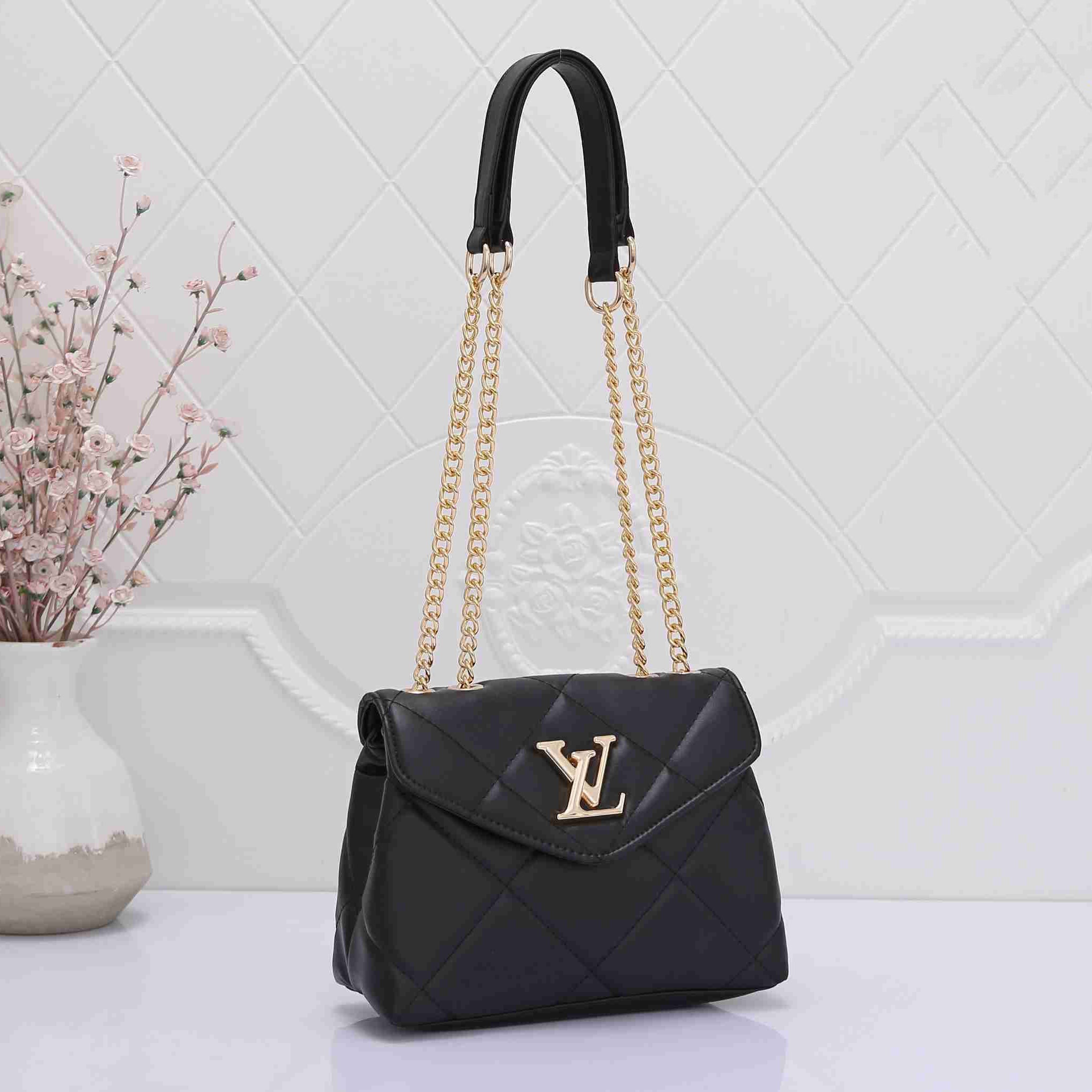 Louis Vuitton LV Plaid Ladies Chain Bag Shoulder Bag