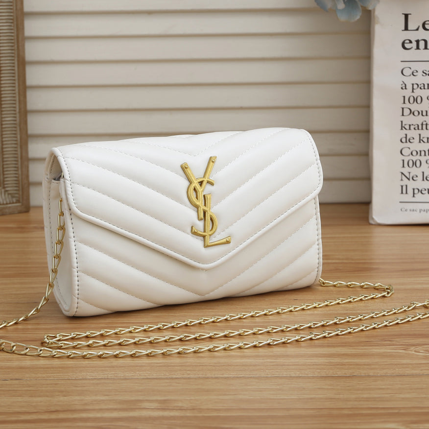 YSL Saint Laurent Fashion Ladies Chain One Shoulder Crossbody Tote Bag