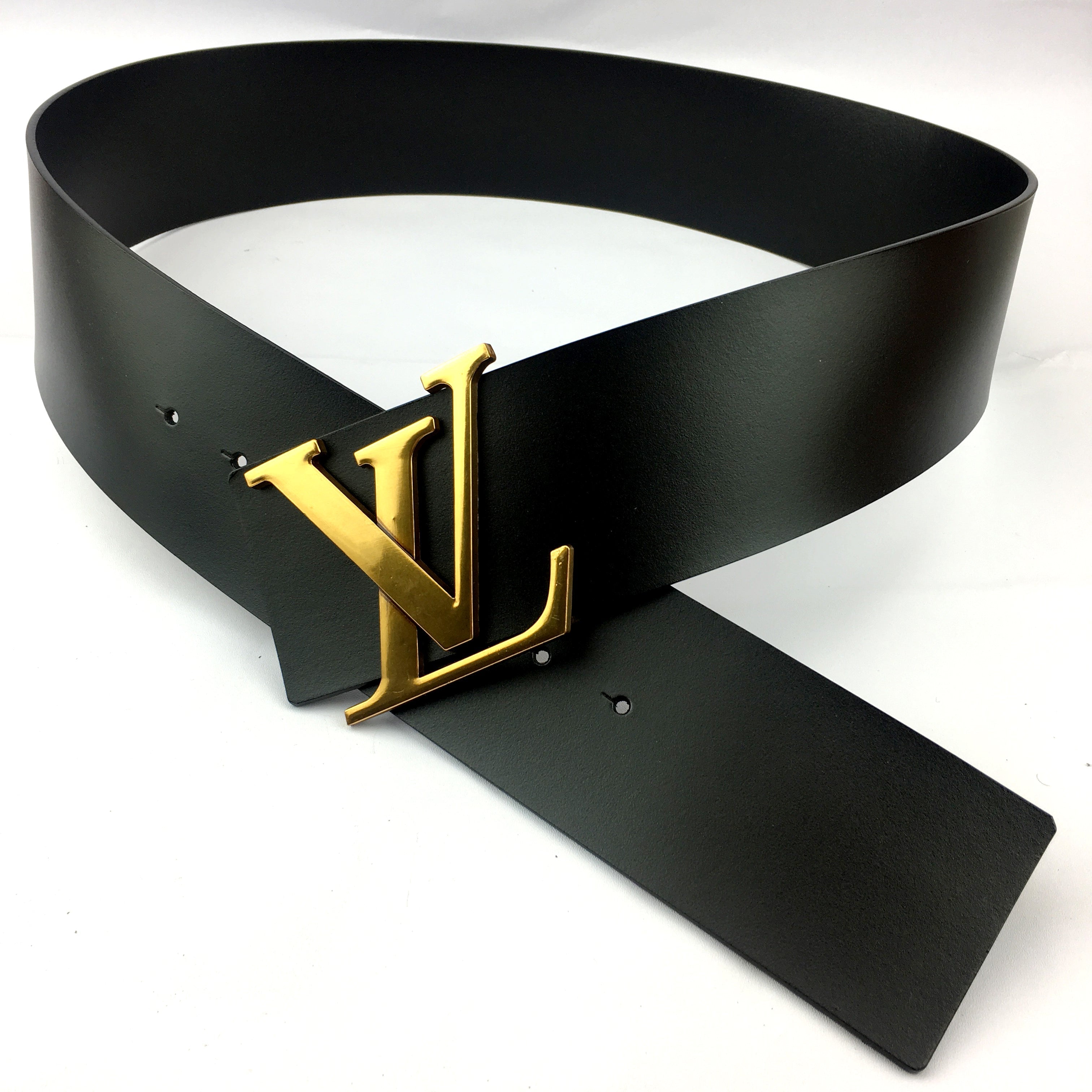 Louis Vuitton LV tide brand female models simple classic letter buckle belt