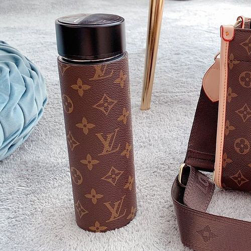 LV Louis Vuitton Intelligent Digital Display Water Cup Temperature Measuring Thermos 304 Stainless S