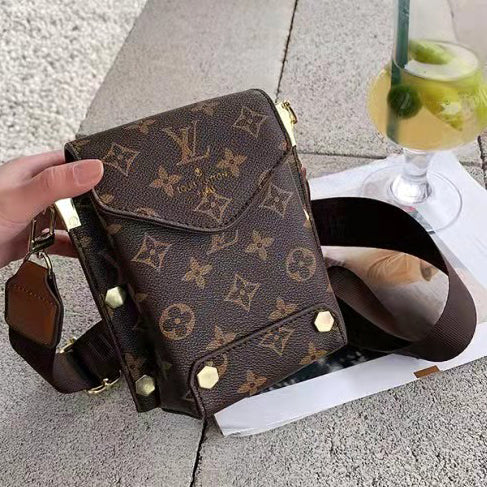 LV Louis Vuitton Fashion Leather Tote Bag Shoulder Crossbody Bag