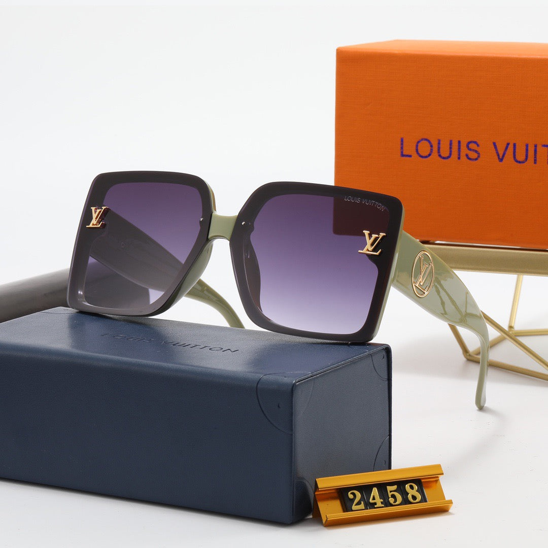 LV Louis Vuitton Fashion Driving Sunglasses Casual Beach Glasses