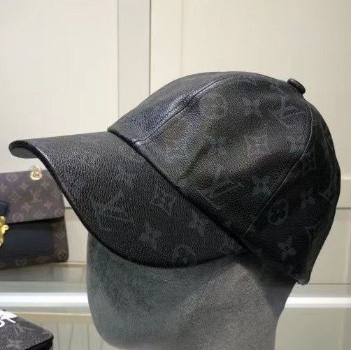 LV Louis Vuitton full printed letter logo women's men's baseball cap