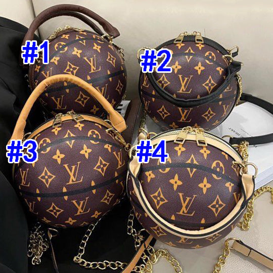 Louis Vuitton LV Fashion Leather Shoulder Crossbody Bag Basketball Tote Bag