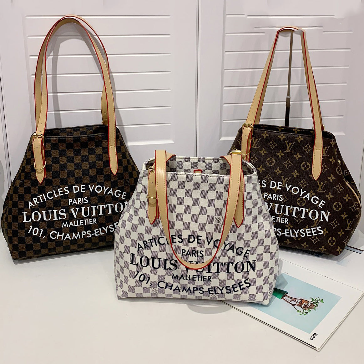 LV Louis Vuitton Fashion Bucket Bag Shopping Bag Shoulder Crossbody Bag