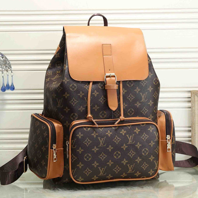 Louis Vuitton LV Fashion Classic Travel Bag School Bag Backpack