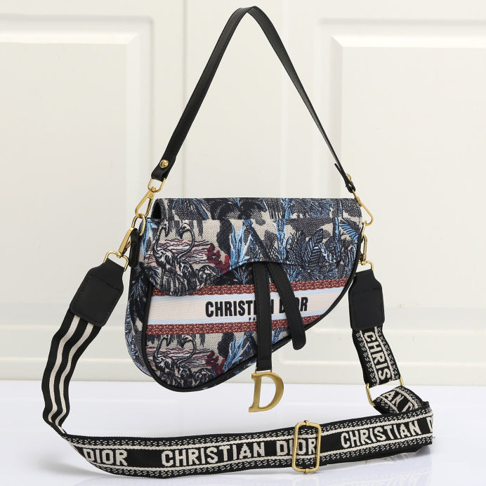 Christian Dior Fashion Ladies Shoulder Crossbody Bag Saddle Bag