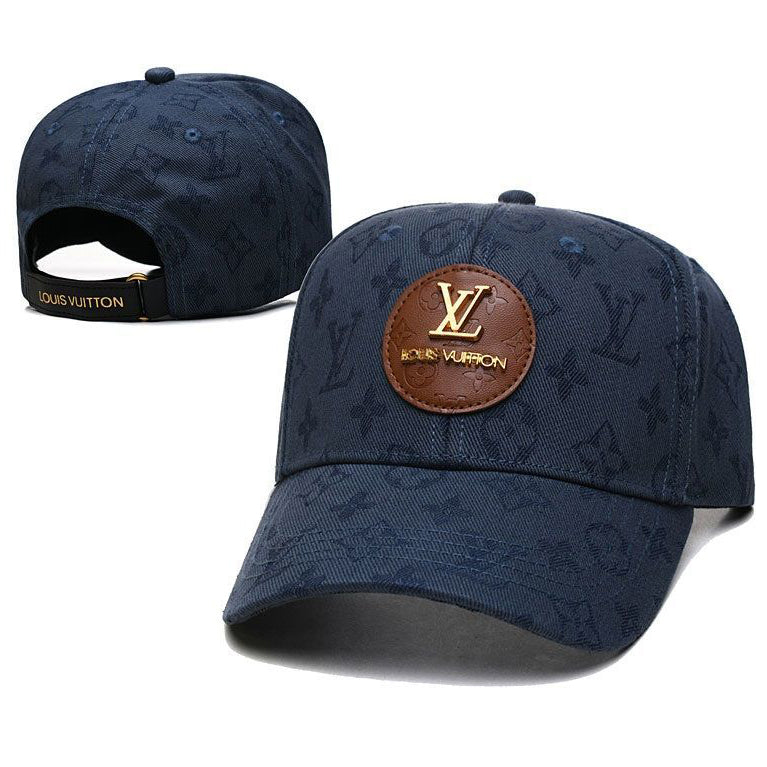 LV Louis Vuitton Embroidered Letter Logo Ladies Cap Baseball Cap