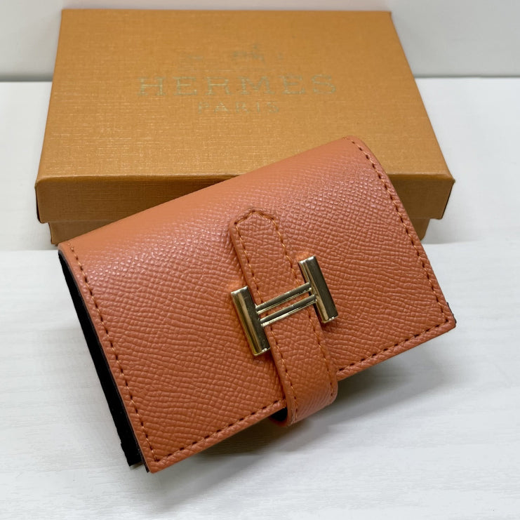 Hermes Bags Fashion Classic Compact Wallet Card Holder