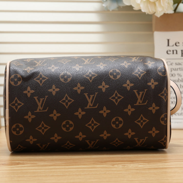 Louis Vuitton LV Fashion Classic Double Zipper Wallet Cosmetic B