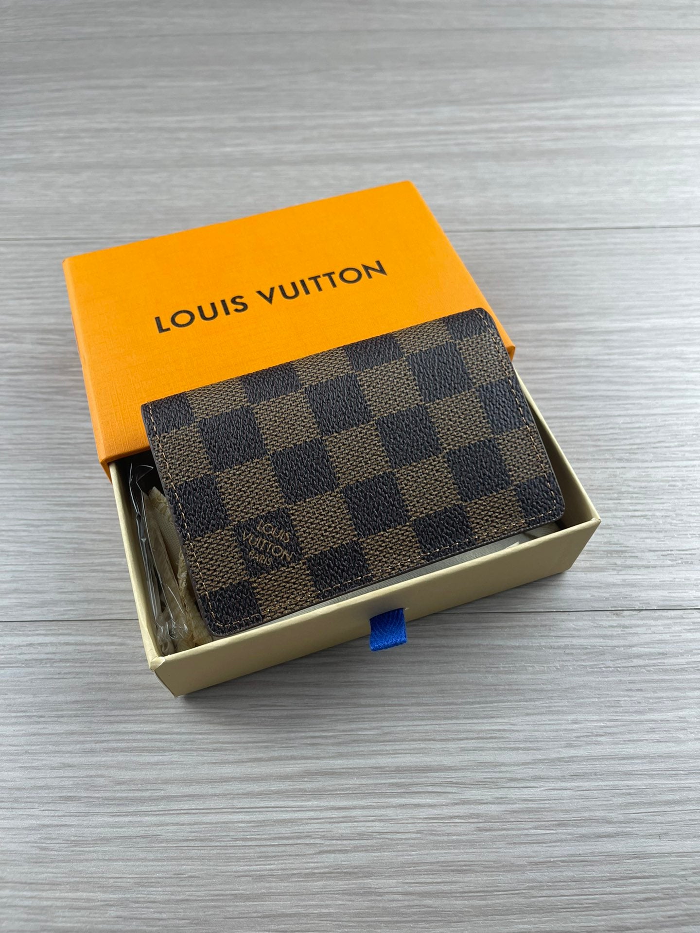 Louis Vuitton LV Monogram Cropped Flap Wallet Clutch Bag