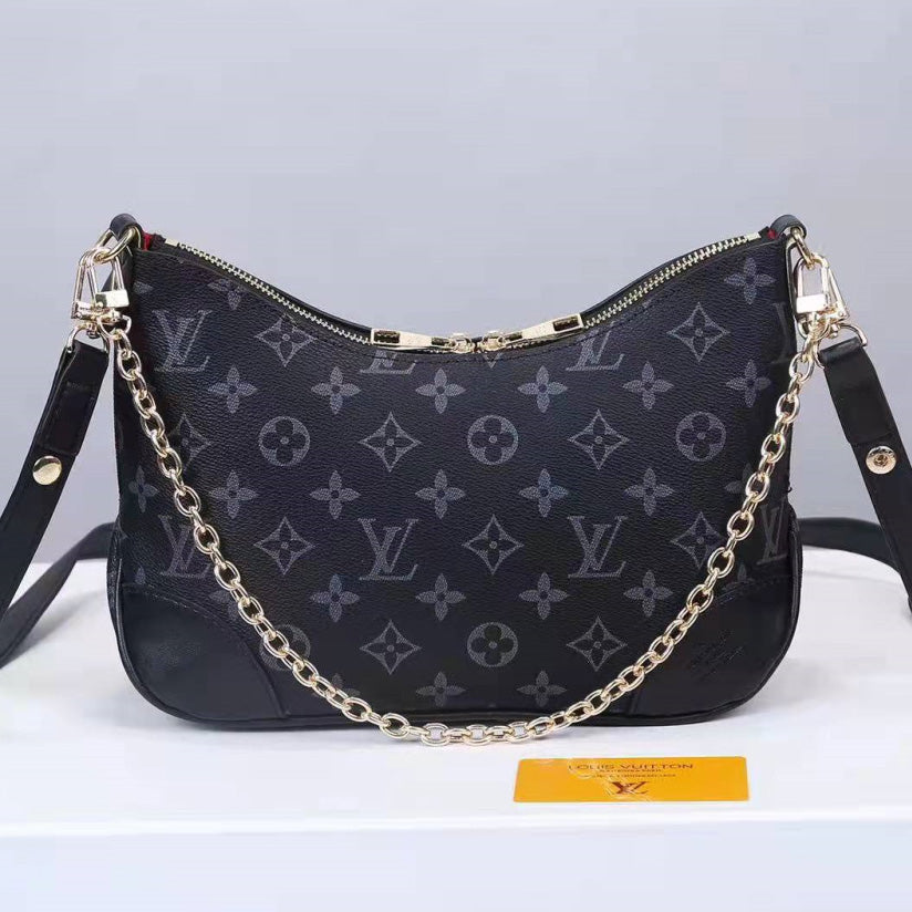 LV Louis Vuitton fashion stitching shoulder messenger bag handba