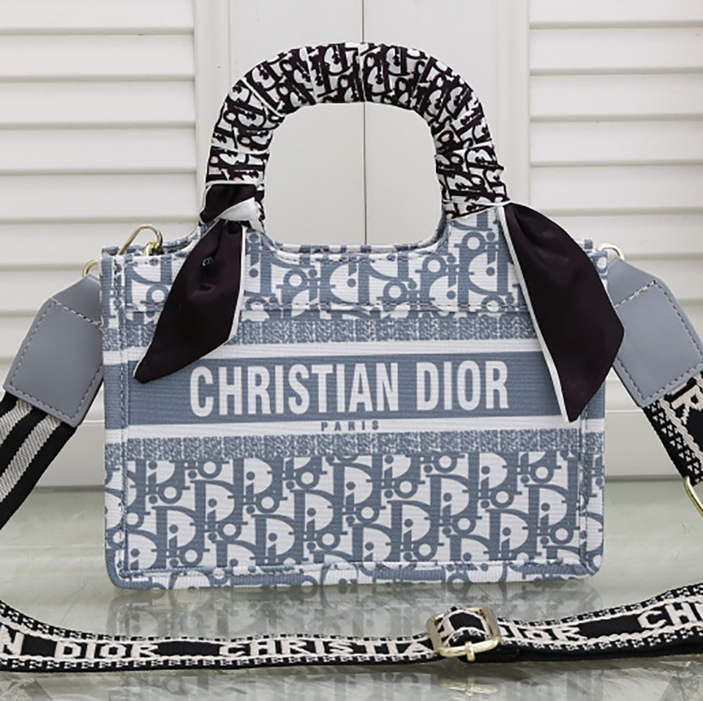 Christian Dior New Canvas Embroidered Women's and Small Handbags Shoulder Bags Crossbody Bags