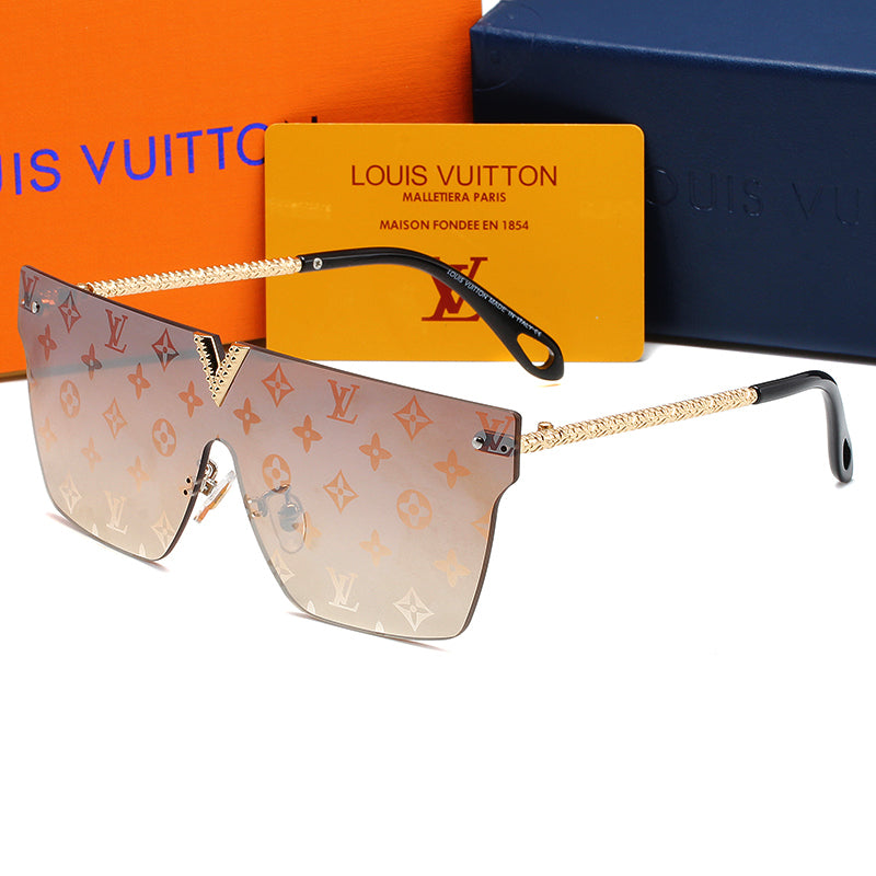 LV Louis Vuitton products hot sale letter print ladies sunglasses glasses