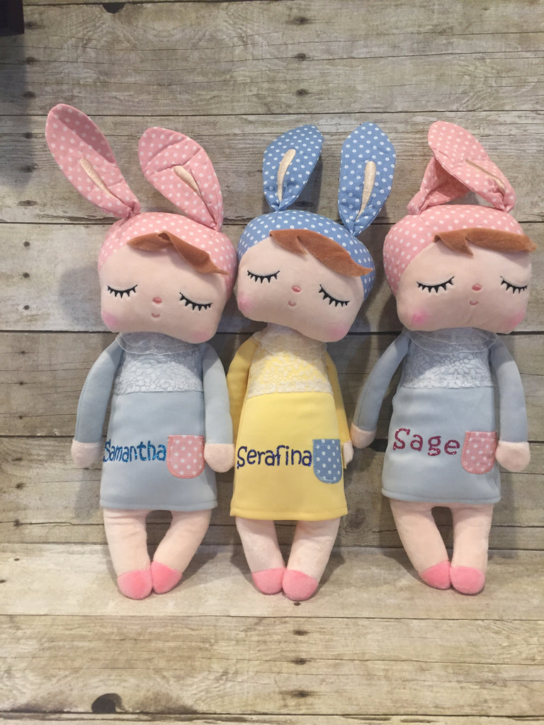 personalized plush dolls