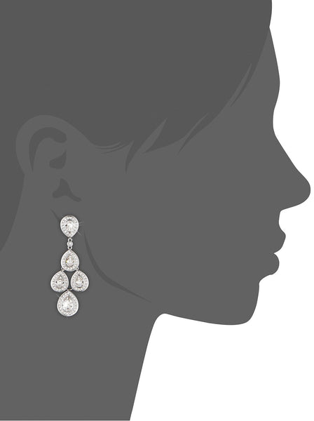 Swarovski SENSATION Pierced Earrings Rhodium #1156254 – Zhannel