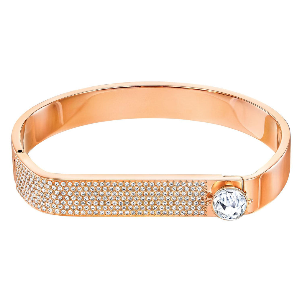 Swarovski Bangle Bracelet FORWARD Rose Gold 5233964 – Zhannel