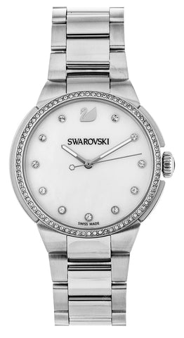 Swarovski WATCH CITY CRY, Stainless Steel, Mother of Pearl -5181635 ...