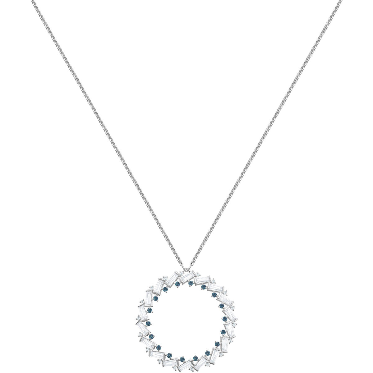 Swarovski Crystal Pendant Necklace NAELI Large, Rhodium -5467454