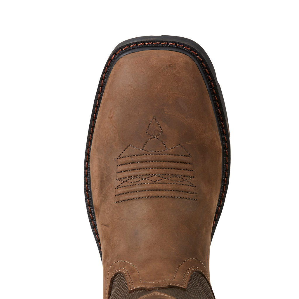 ariat square steel toe work boots