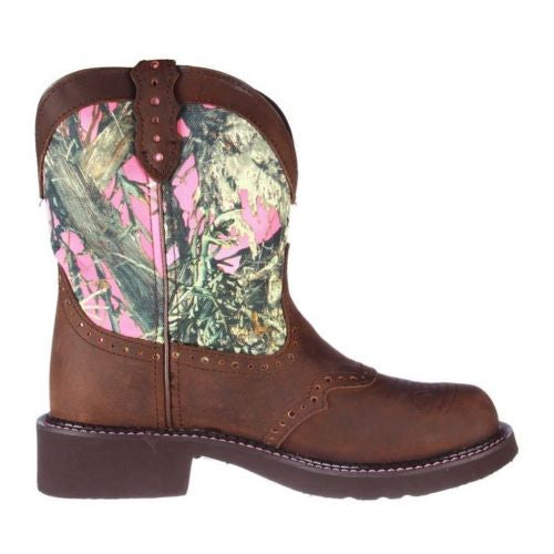 justin gypsy boots pink