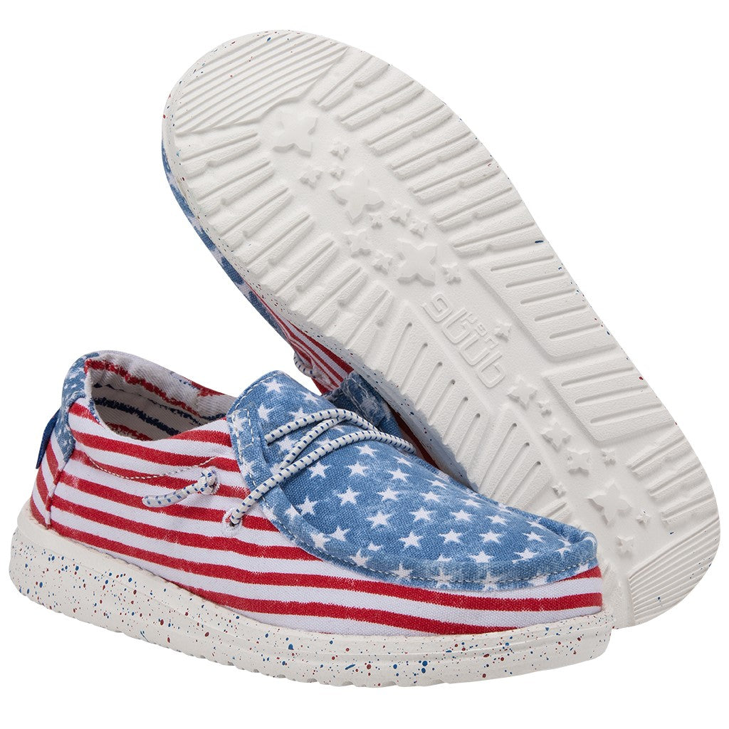 stars and stripes hey dudes womens