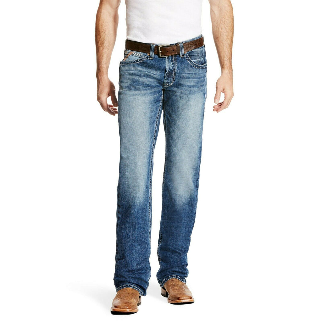 men's slim straight fit jeans