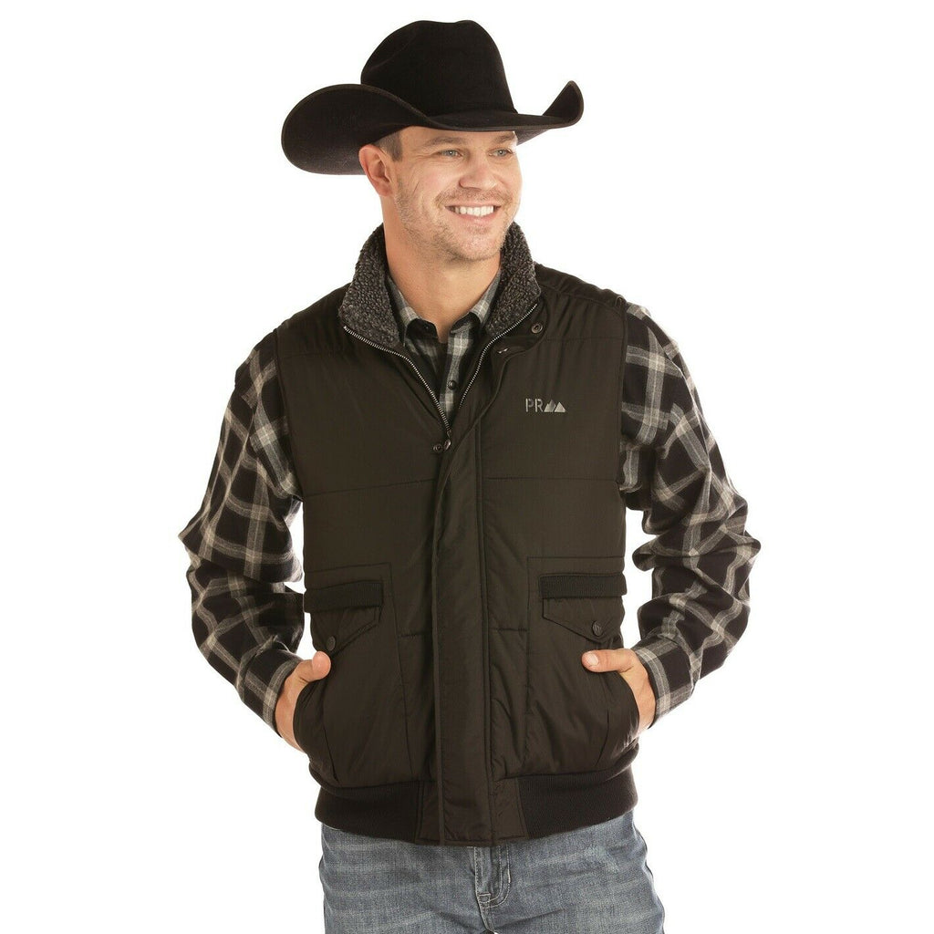 Powder River Outfitters Men's Black Concealed Carry Vest 98-2671 – Wild ...