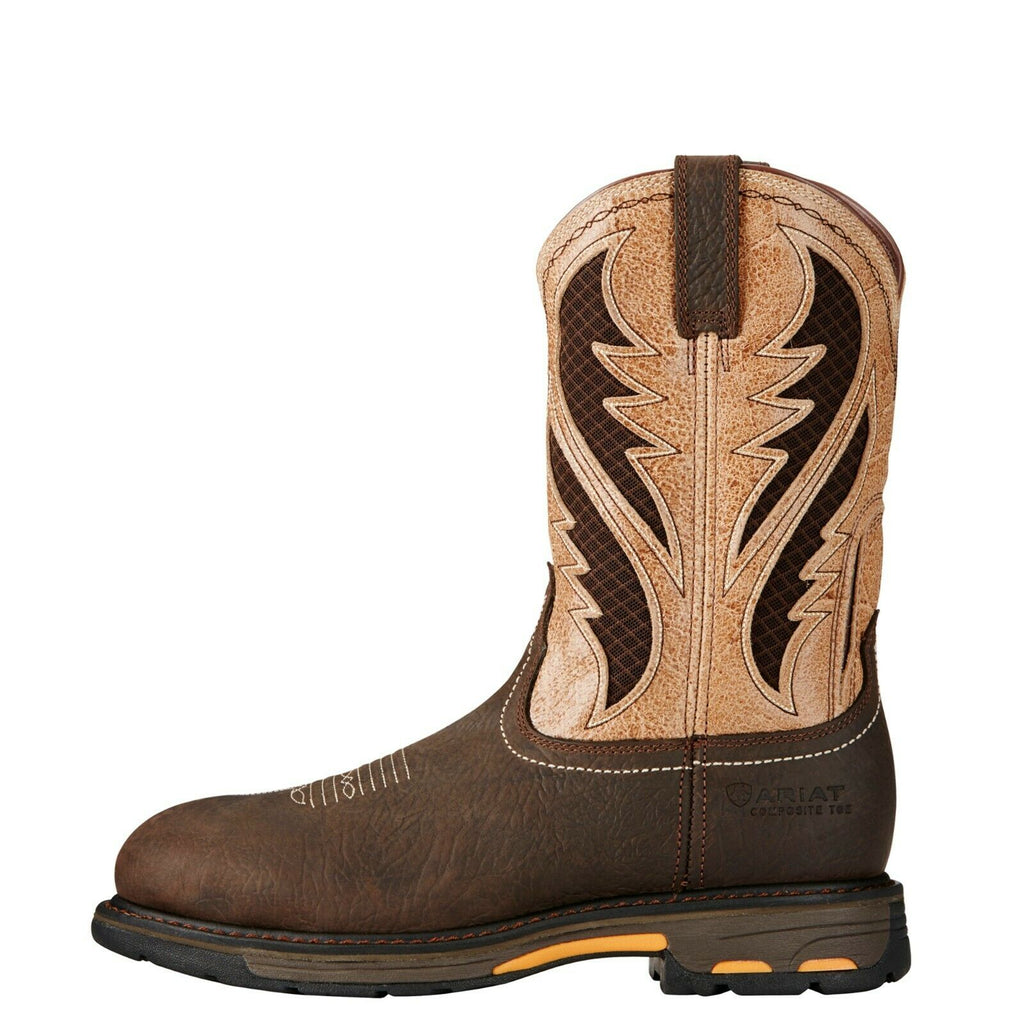 ariat workhog venttek steel toe