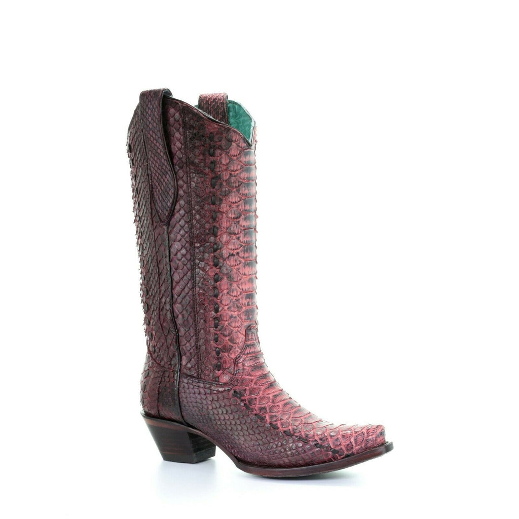 ladies python boots