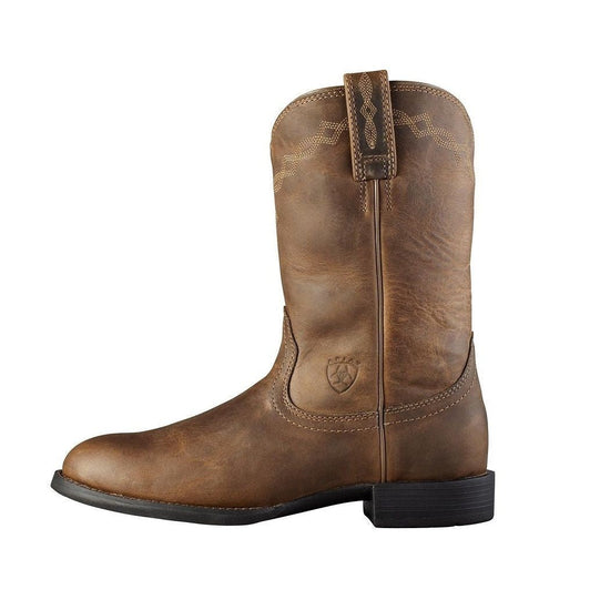 Ariat® Ladies Heritage Roper Distressed Brown Boot 10000797 – Wild West ...