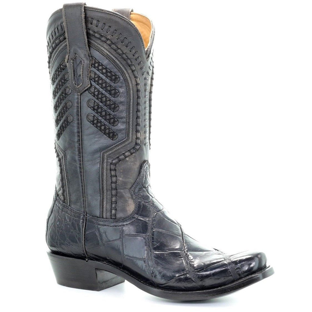 alligator work boots