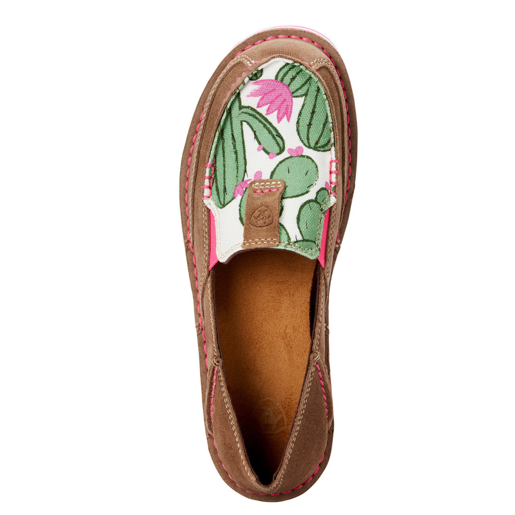 ariat women's cruiser cactus print casual shoe