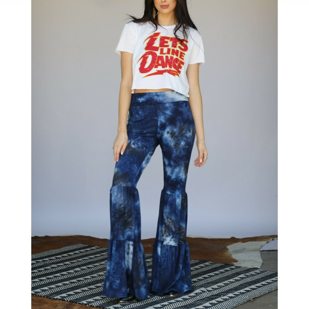 tie bottom jeans