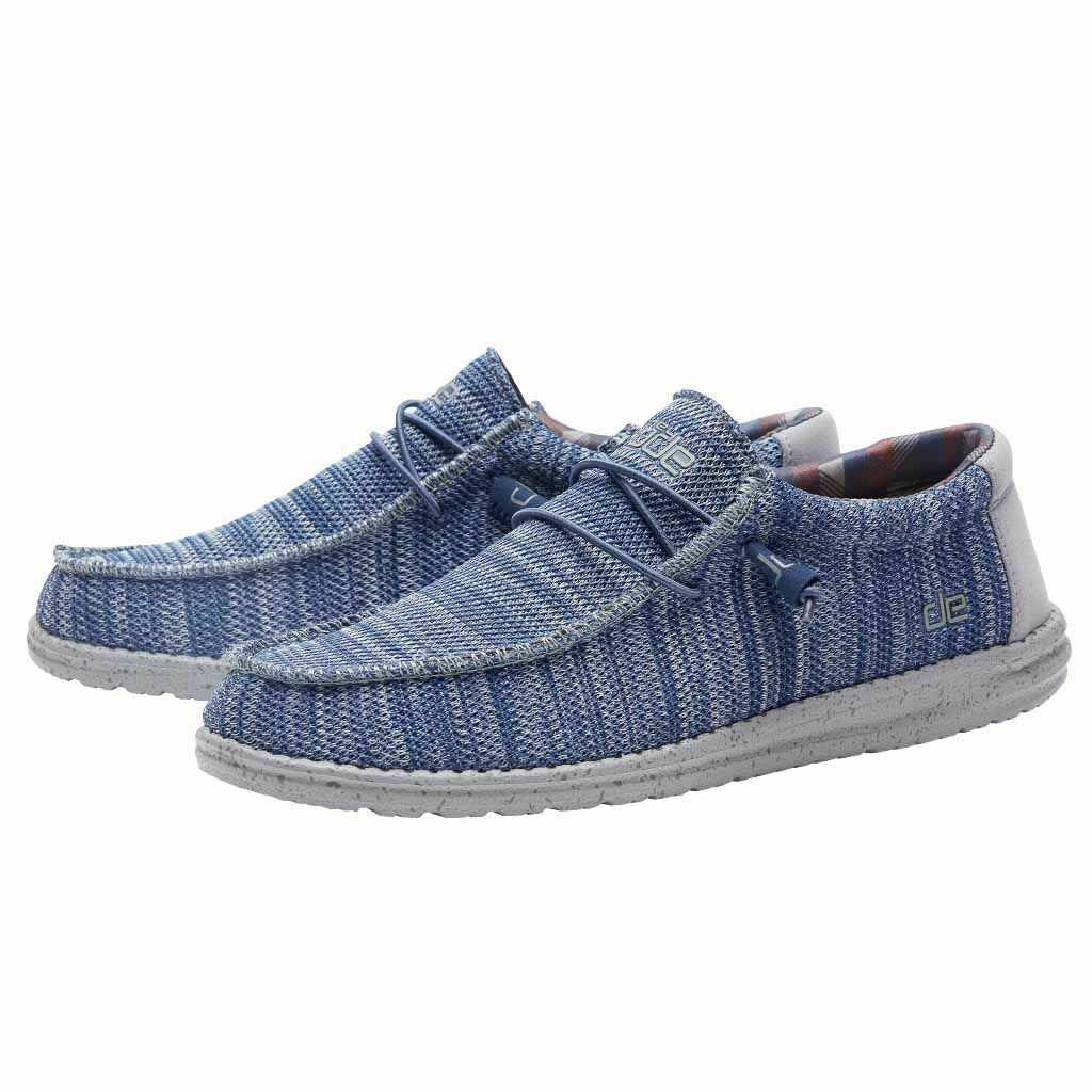 blue hey dude shoes