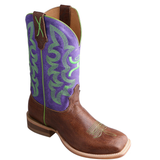 purple cowboy boots for ladies