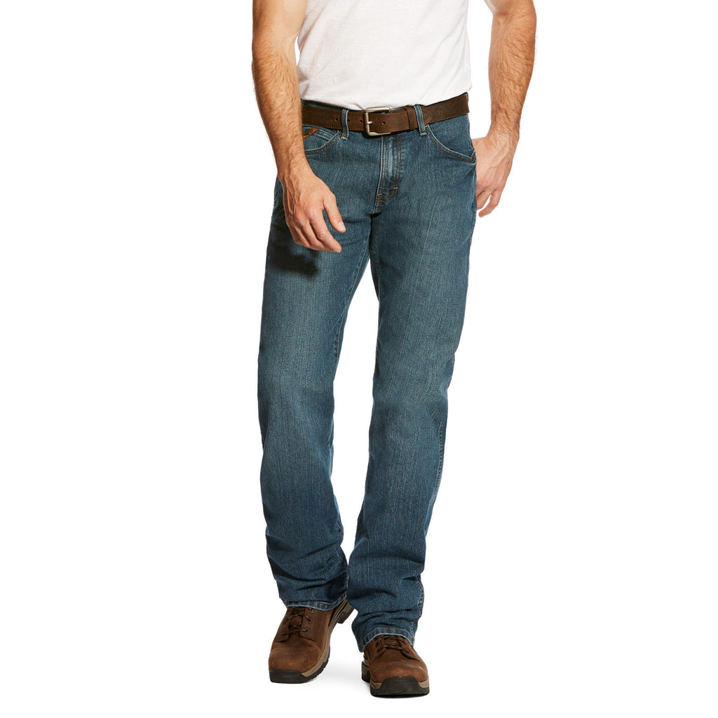 ariat rebar m4 low rise boot cut jeans