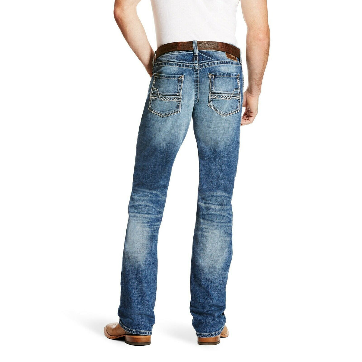 Ariat® Men's M5 Stillwell Fargo Slim Straight Leg Jeans 10021879 – Wild ...