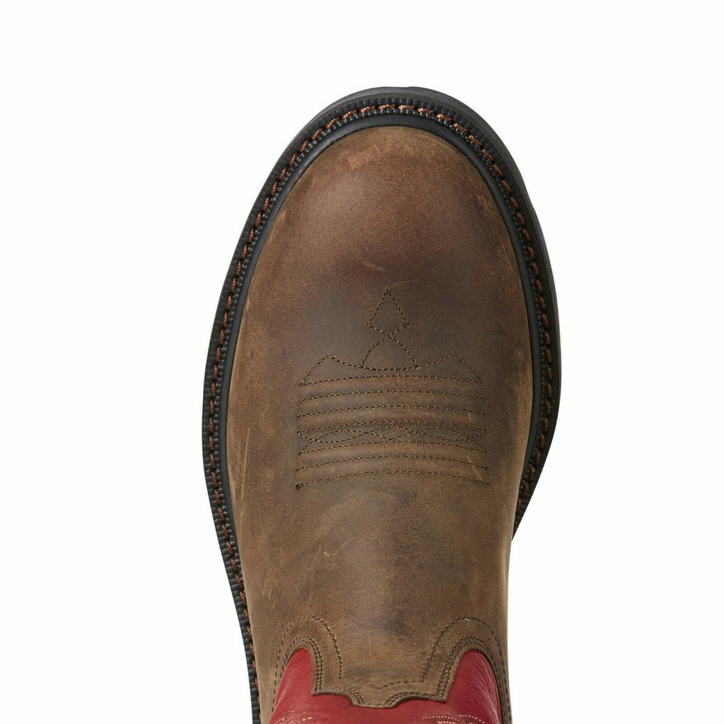 ariat harvester work boot