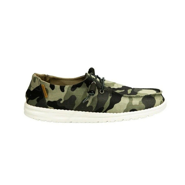Hey Dude Ladies Wendy Camo Shoes 121417003 – Wild West Boot Store