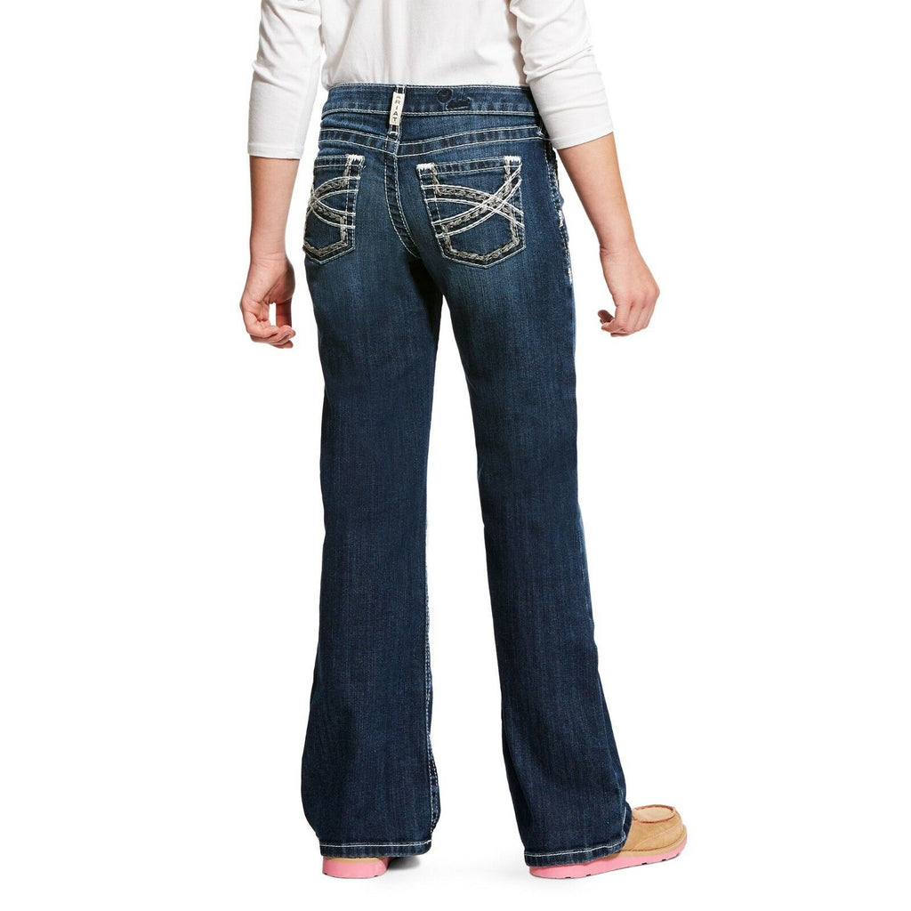 girls slim bootcut jeans