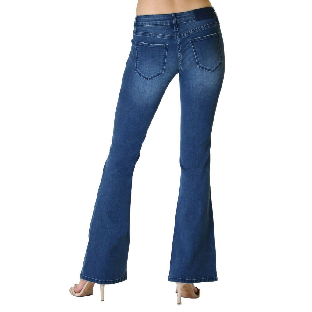 ladies button fly jeans